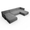Ecksofa, Sofa U form, Couch U form Hannover U stoff Castel