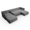 Ecksofa, Sofa U form, Couch U form Hannover U stoff Castel