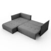 Ecksofa, Sofa L form, Couch L form Hannover L stoff Castel