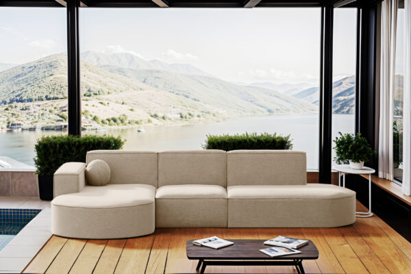 Gartenmöbel Ecksofa,Couch ,Sofa L-Form Garten Modena L Patio