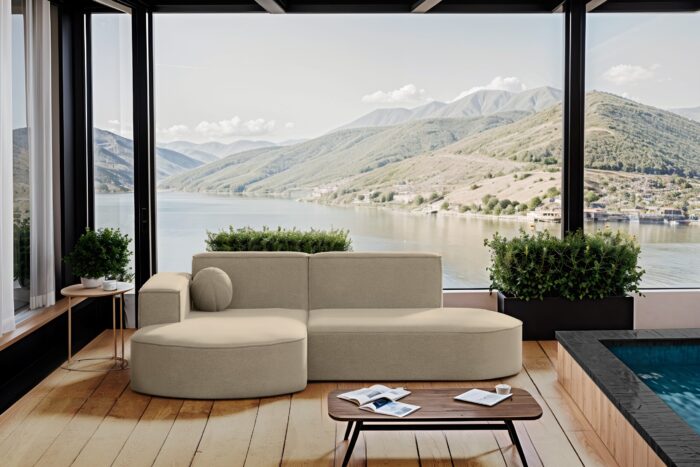 Gartenmöbel Ecksofa,Couch ,Sofa L-Form Designer Modena Studio Patio