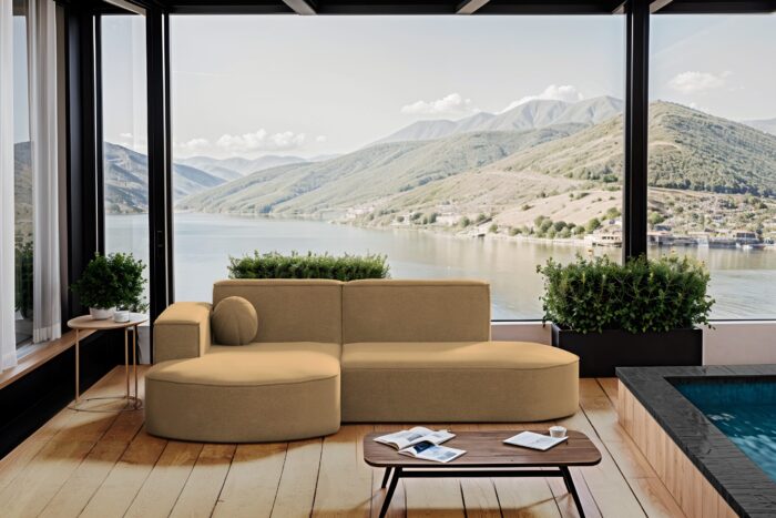 Gartenmöbel Ecksofa,Couch ,Sofa L-Form Designer Modena Studio Patio