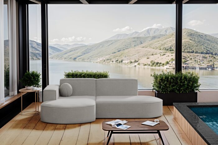 Gartenmöbel Ecksofa,Couch ,Sofa L-Form Designer Modena Studio Patio