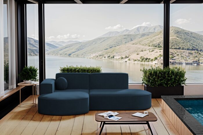 Gartenmöbel Ecksofa,Couch ,Sofa L-Form Designer Modena Studio Patio