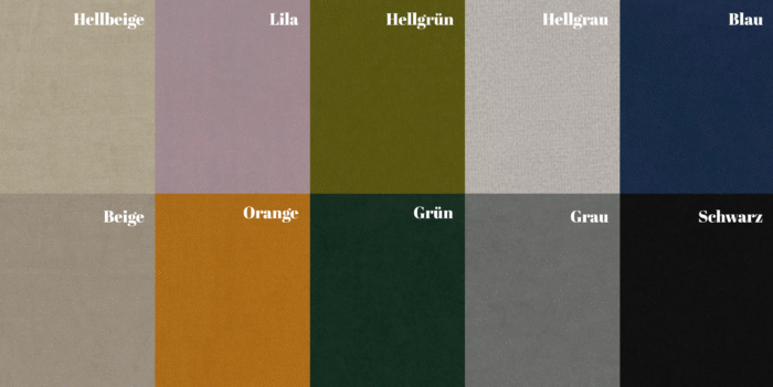 Ecksofa mit schlaffunktion und bettkasten, Sofa L-form, Couch L-form Gabon stoff Riviera