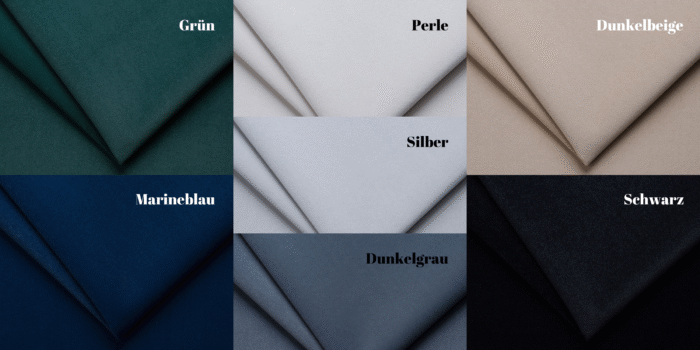 Chesterfield-Kontinentalbett Luxury Stoff Royal Velvet