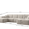 Sofa U-Form Siena