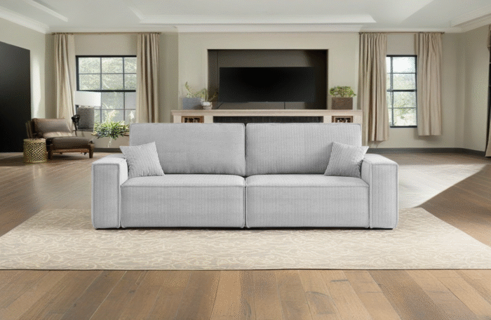 Schlafsofa BEST und Bettkasten Stoff Poso