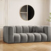 Couch, Sofa, Zweisitzer-Sofa Grand Modular Stoff Salvador