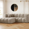 Ecksofa, L-form Sofa Grand modular stoff Haga