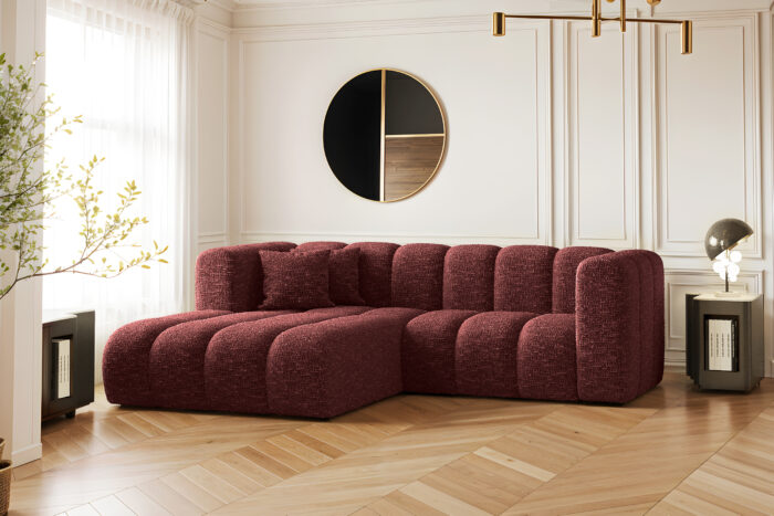 Ecksofa, L-form Sofa Grand modular stoff Haga