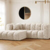 Ecksofa, L-form Sofa Grand modular stoff Haga