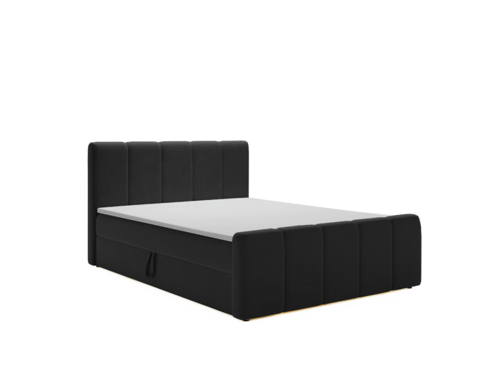 Boxspringbett Berg mit Matratze, Stoff Komodo