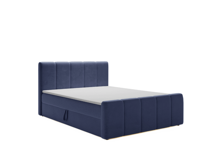 Boxspringbett Berg mit Matratze, Stoff Komodo