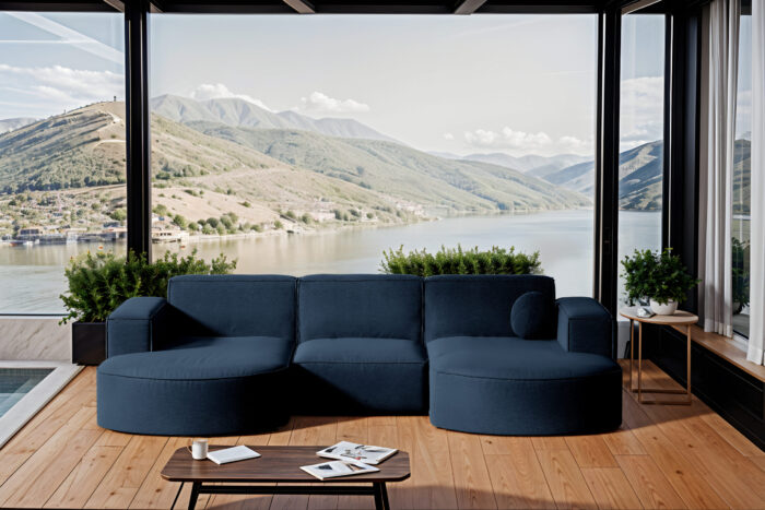 Gartenmöbel Ecksofa, Couch, Sofa U-Form Garten Modena Patio