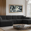 Ecksofa U-Form Siena mit Stoff Maloy