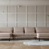 Ecksofa DANI in U-Form Stilvolles stoff Verita