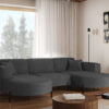 Ecksofa, Sofa Designer Modena U Rein stoff Noel