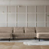 Ecksofa DANI in U-Form,Stilvolles, stoff Poso