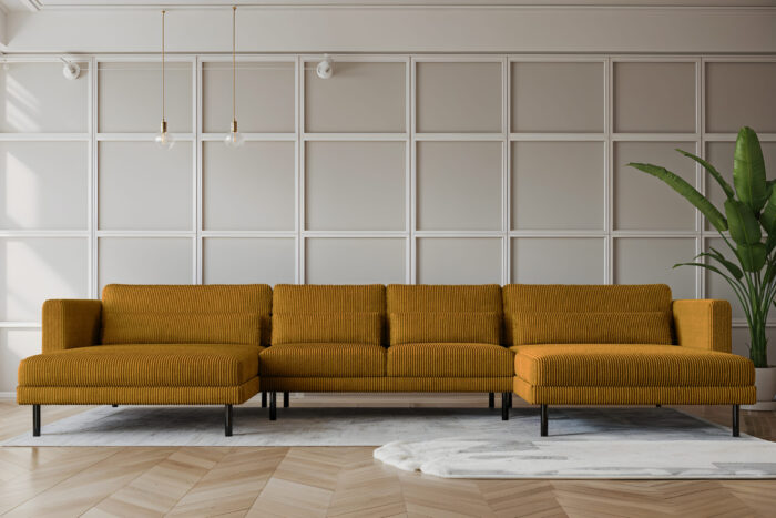 Ecksofa DANI in U-Form,Stilvolles, stoff Poso