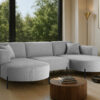 Ecksofa, Sofa Designer Modena U Rein stoff Quelle