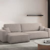 Ecksofa mit schlaffunktion und bettkasten, Eckcouch Best XL stoff Verita