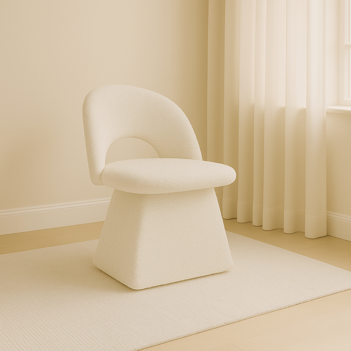 Stuhl Abisso Mils Eleganz und Komfort in einem zeitgenössischen Stil, Stoff Catch Me