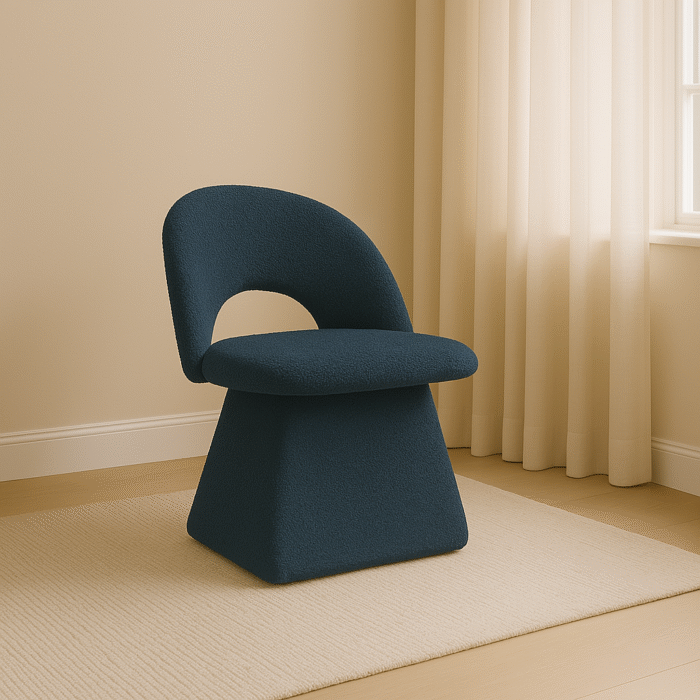 Stuhl Abisso Mils Eleganz und Komfort in einem zeitgenössischen Stil, Stoff Catch Me