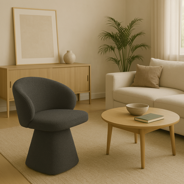 Altura Mils Stuhl Einzigartige Form in Harmonie mit Komfort, Catch Me Stoff