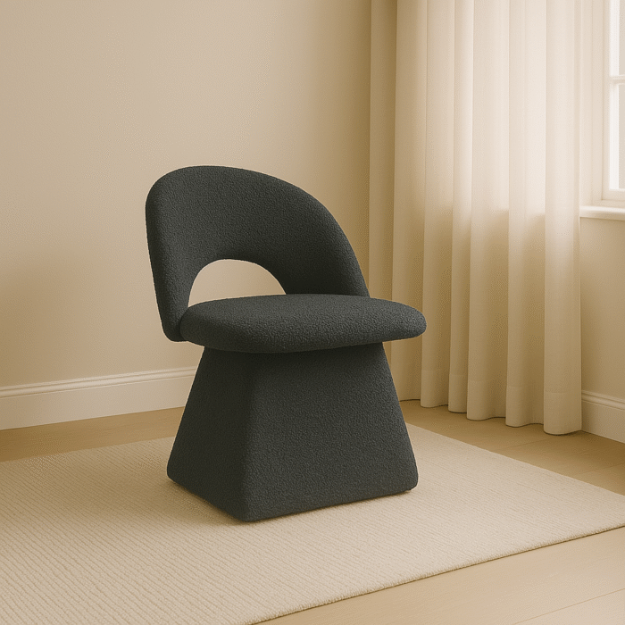 Stuhl Abisso Mils Eleganz und Komfort in einem zeitgenössischen Stil, Stoff Catch Me