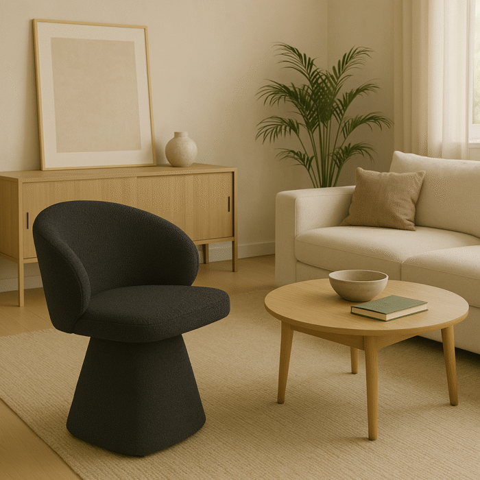 Altura Mils Stuhl Einzigartige Form in Harmonie mit Komfort, Catch Me Stoff