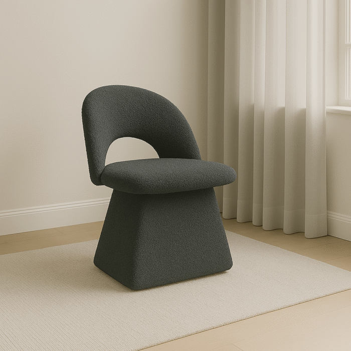 Stuhl Abisso Mils Eleganz und Komfort in einem zeitgenössischen Stil, Stoff Catch Me