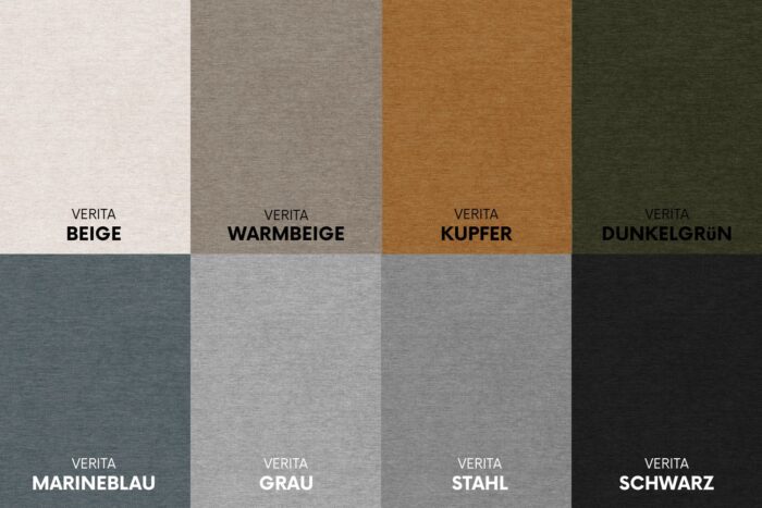 Ecksofa mit schlaffunktion und bettkasten, Eckcouch Best XL stoff Verita