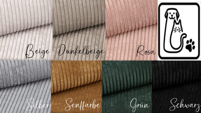 Ecksofa DANI in U-Form,Stilvolles, stoff Poso