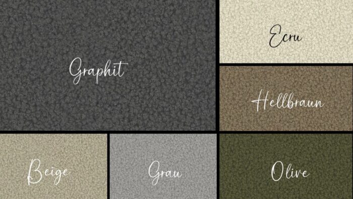 Sofa U-form, Couch U-form, Ecksofa mit schlaffunktion und bettkasten MILANO stoff Quelle