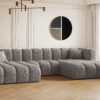 Ecksofa, U-form Sofa Grand modular stoff Haga