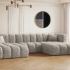 Ecksofa, U-form Sofa Grand modular stoff Haga