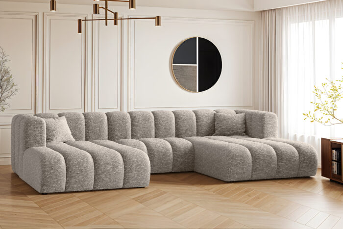 Ecksofa, U-form Sofa Grand modular stoff Haga