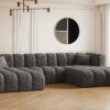 Ecksofa, U-form Sofa Grand modular stoff Haga