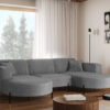 Ecksofa, Sofa Designer Modena U Rein stoff Noel