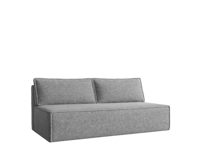 Schlafsofa ,Sofa mit schlaffunktion und bettkasten, DUO Stoff Verita