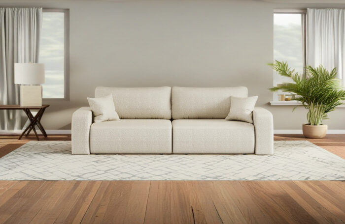 Schlafsofa MILANO und Bettkasten Stoff Quelle