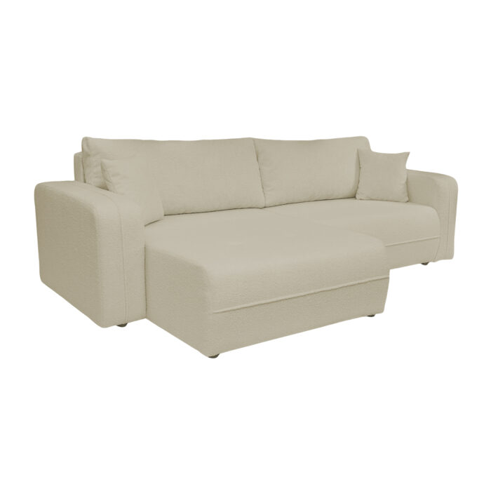 quelle 06 Oreo 100 2 Ecksofa Oreo in L-Form mit Bettkasten und Schlaffunktion Quelle-Stoff