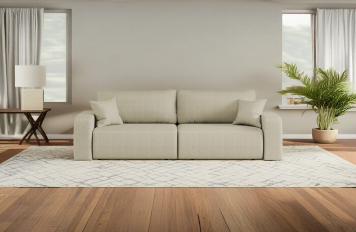 Schlafsofa MILANO und Bettkasten Stoff Quelle