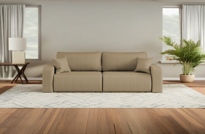 Schlafsofa MILANO und Bettkasten Stoff Quelle