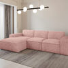 Ecksofa, Sofa L form, Couch L form Siena L stoff Velo