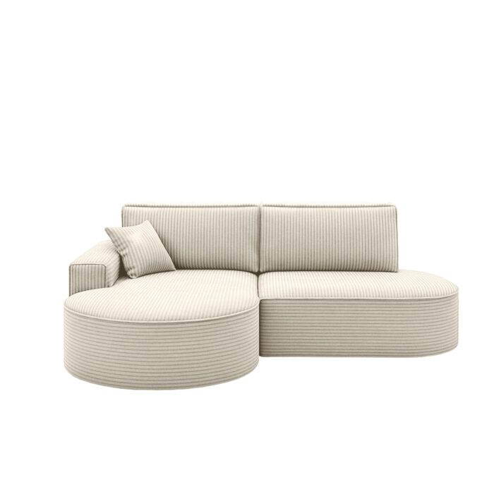 Ecksofa Modena Pro mit Schlaffunktion und Bettkasten stoff Poso