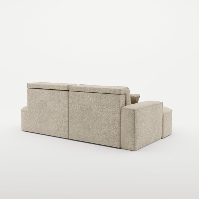 Ecksofa Modena Pro mit Schlaffunktion und Bettkasten stoff Arena