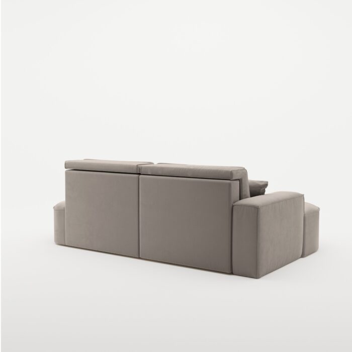 Ecksofa Modena Pro mit Schlaffunktion und Bettkasten stoff Salvador