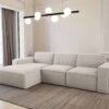 Ecksofa L-Form Siena Stoff Artico